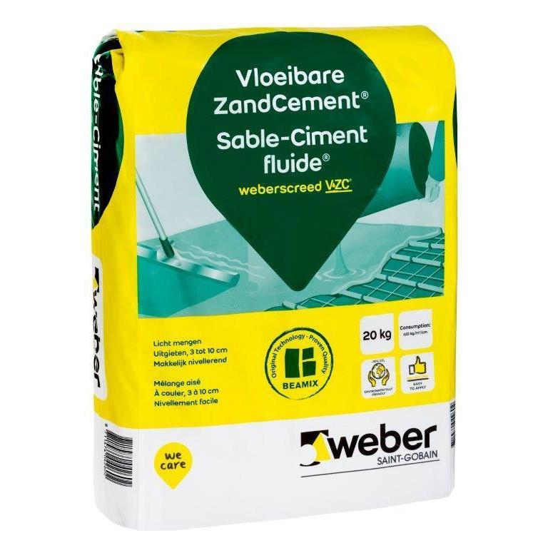 WEBER VLOEIBARE ZANDCEMENT 20 KG.-WEBER BEAMIX-Bouwhof shop (6144900137136)