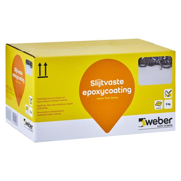 WEBERFLOOR EPOXY RAL 7035 (LICHTGRIJS) - VLOERCOATING-BOUWLOG [BO] (bouwen)-Bouwhof shop (6180751442096)