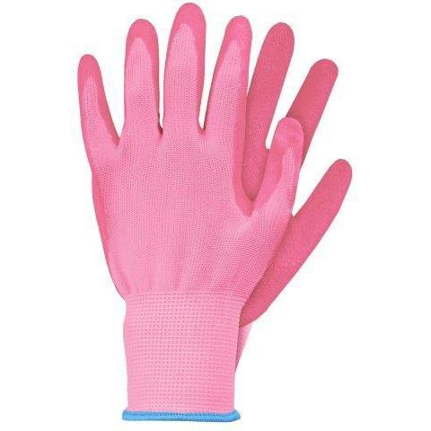 WERKHANDSCHOENEN LATEX ROZE MAAT S Default Title (6135168794800)