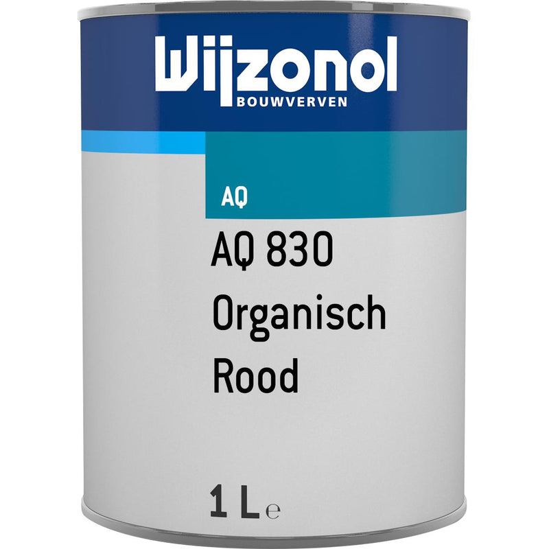 Wijzonol AQ-pasta 830 organisch rood 1 liter-MOOIJ VERF-Bouwhof shop (6691005890736)