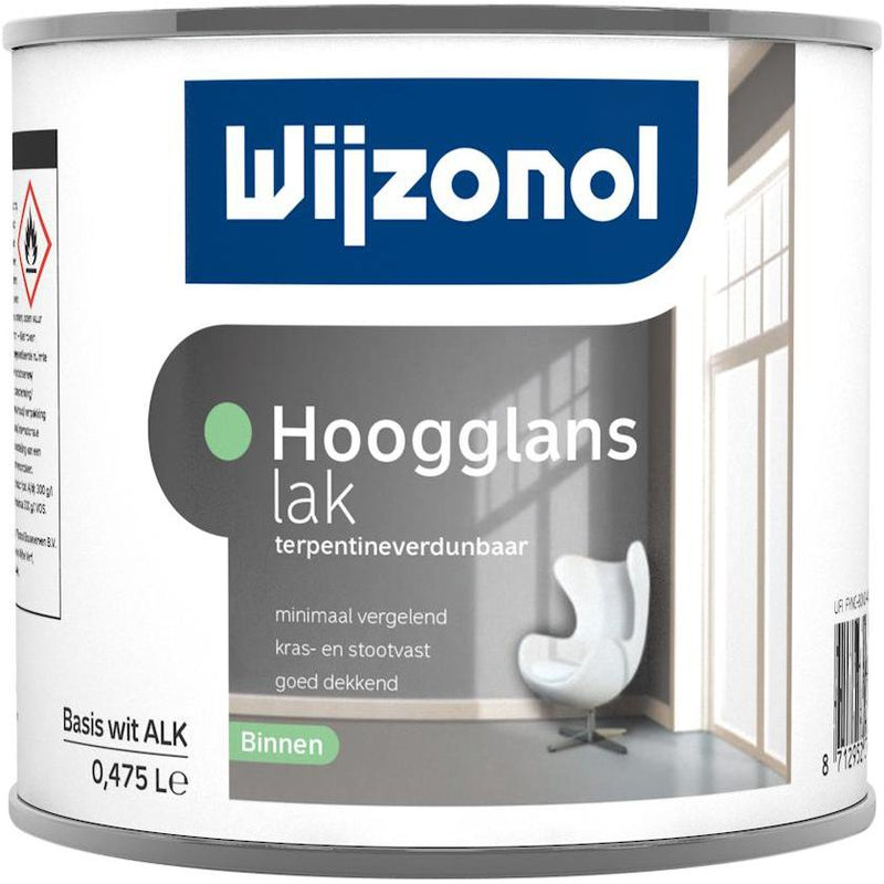 Wijzonol INT hoogglans alkyd BW 475 ml.-MOOIJ VERF-Bouwhof shop (6712877875376)