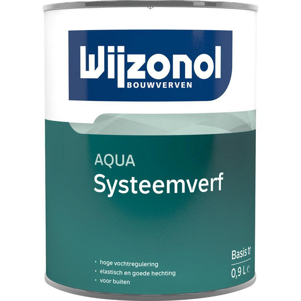 Wijzonol aqua systeemverf btr 900 ml.-MOOIJ VERF-Bouwhof shop (6964068417712)