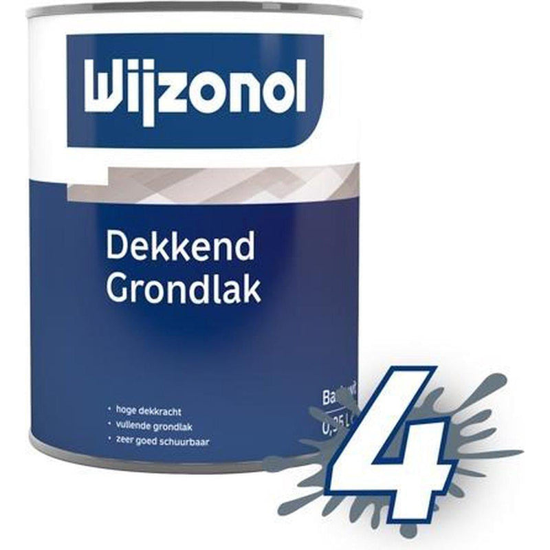 Wijzonol dekkend grondlak alkyd BTR 800 ml.-MOOIJ VERF-Bouwhof shop