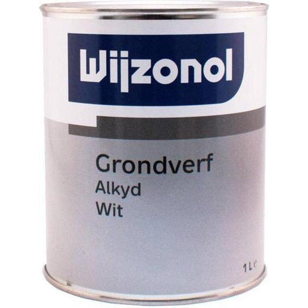 WIJZONOL GRONDVERF WIT 1 LITER-MOOIJ VERF-Bouwhof shop (6138309902512)