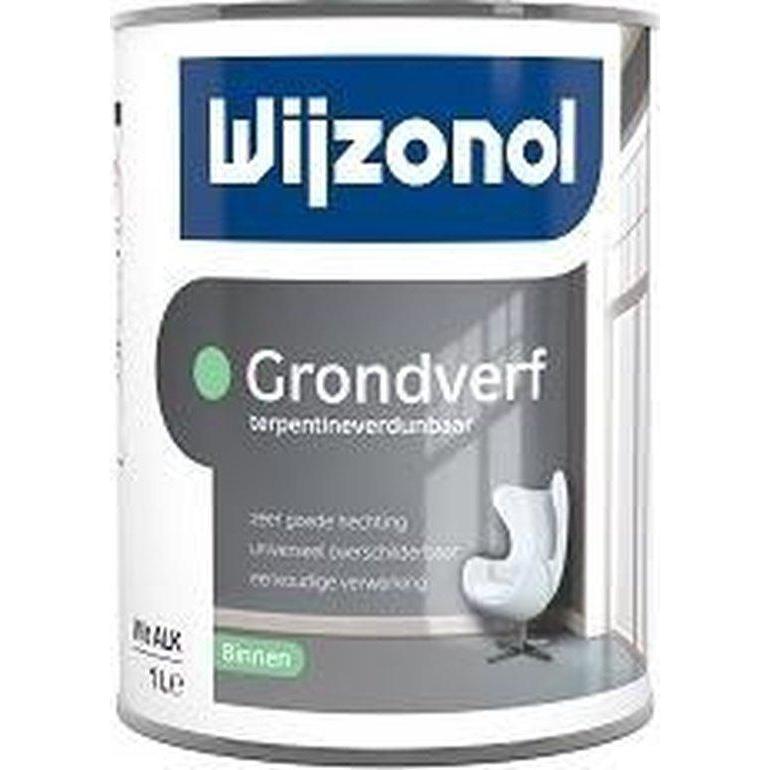 WIJZONOL INT GRONDVERF ALKYD WIT 500 ML.-MOOIJ VERF-Bouwhof shop (6535801045168)