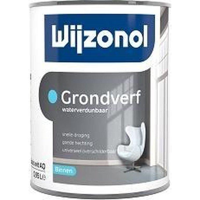 WIJZONOL INT GRONDVERF AQ WIT 500 ML.-MOOIJ VERF-Bouwhof shop (6181977620656)