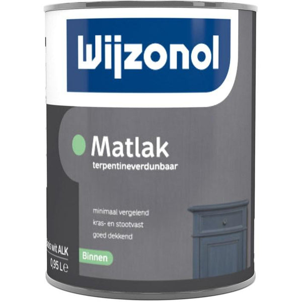 WIJZONOL INT MATLAK ALKYD BTR 800 ML.-MOOIJ VERF-Bouwhof shop (6540331450544)