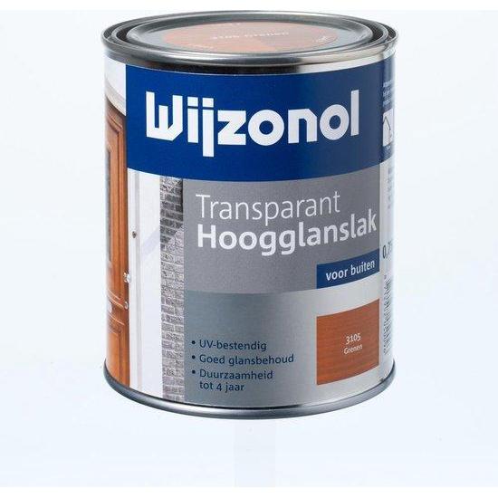 WIJZONOL TRANSPARANT HOOGGLANS 750 ML. 3110 3110 EIKEN-MOOIJ VERF-Bouwhof shop (6535801274544)