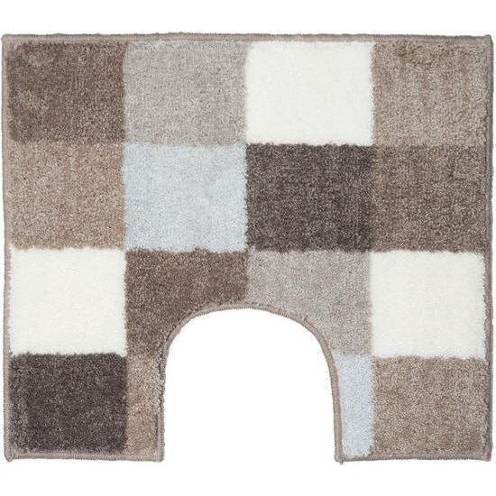 Woodynox WC-mat Blocks Zand 50x60-OURSON-Bouwhof shop (6623426805936)