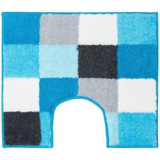 WOODYNOX WC-MAT BLOCKS AQUA 50X60-OURSON-Bouwhof shop (6179633496240)