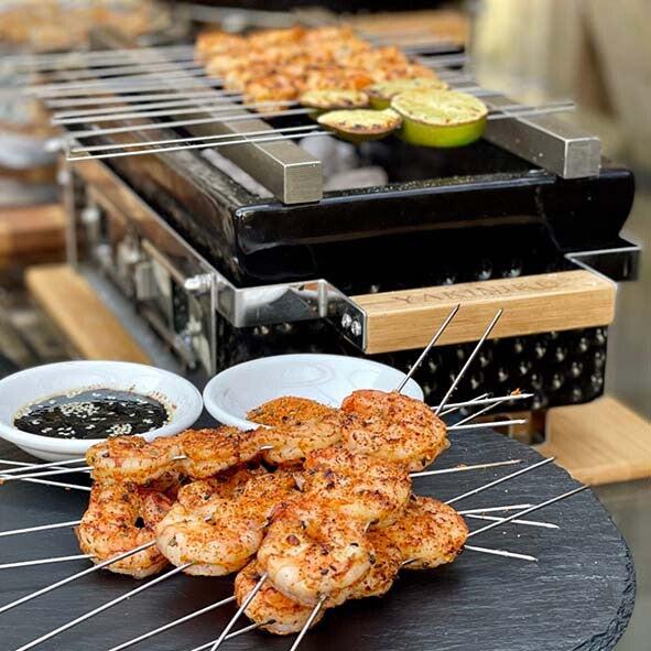 Yakiniku BBQ spiesen 1.0 mm (20 stuks)-YAKINIKU GRILL-Bouwhof shop